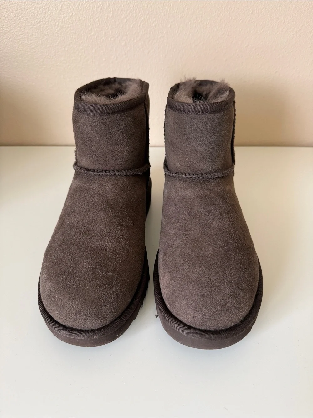 UGG Chocolate Mini Boots 6